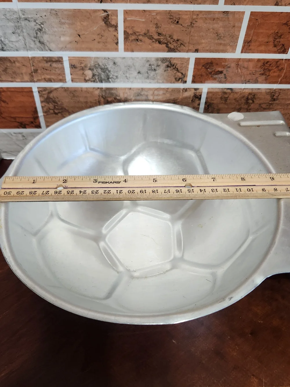 Wilton Silver Soccer Ball Cake Pan